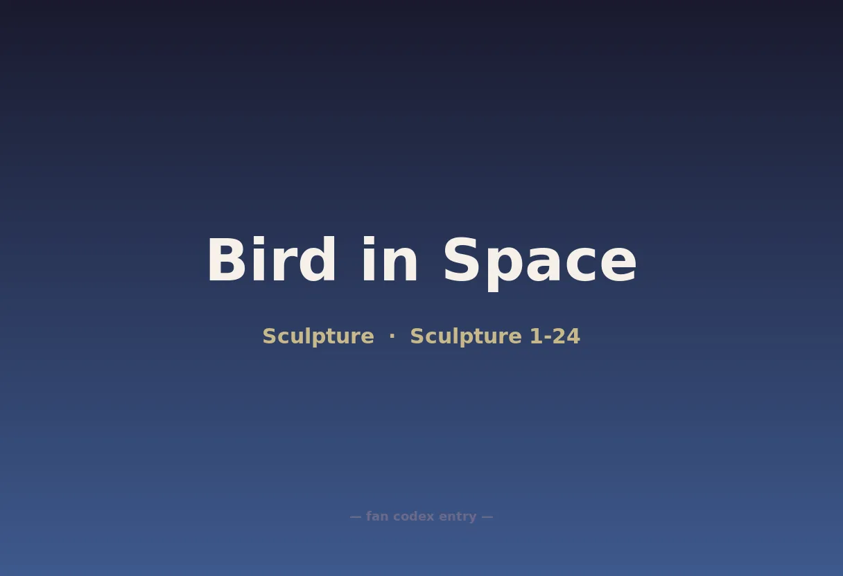 Bird in Space