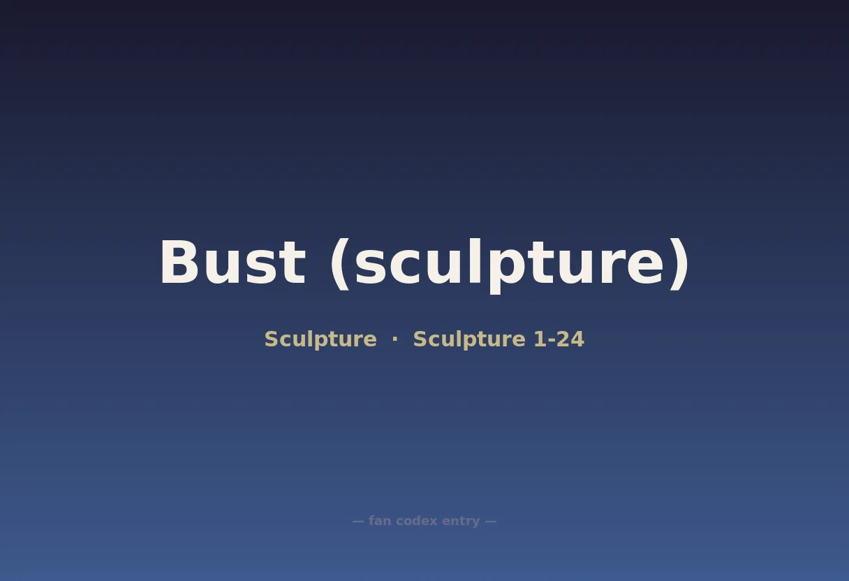 Bust (sculpture)