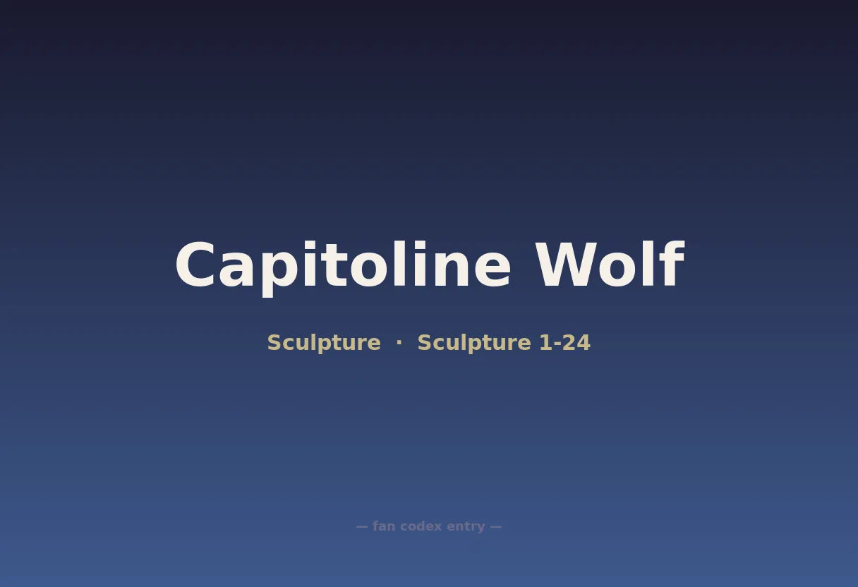 Capitoline Wolf